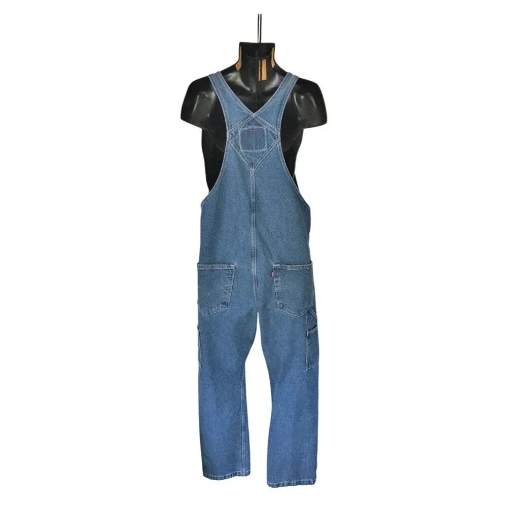Levi's Hi-Ball Overalls Stone Wash Anson Levi Strauss and Co. (Men's Size XL )